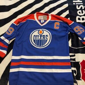 Wayne Gretzky Edmonton oilers vintage jersey